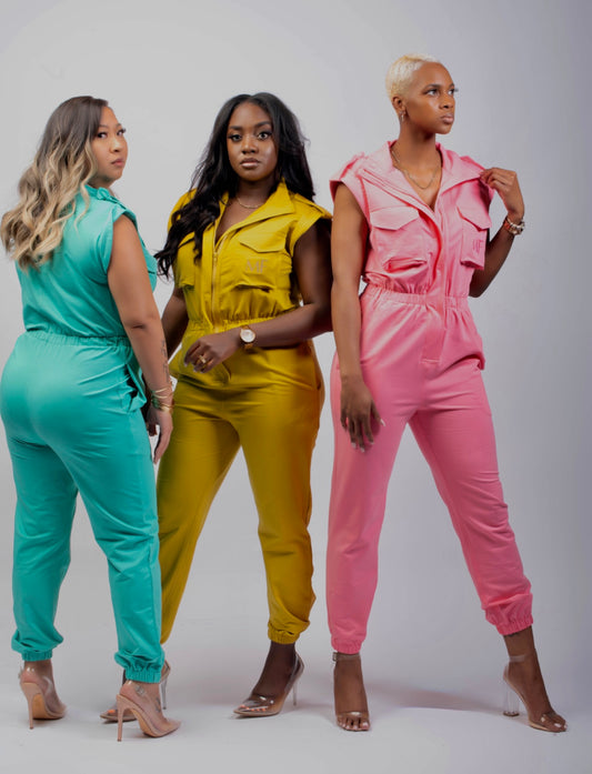 “MF” Spring Jumpsuits