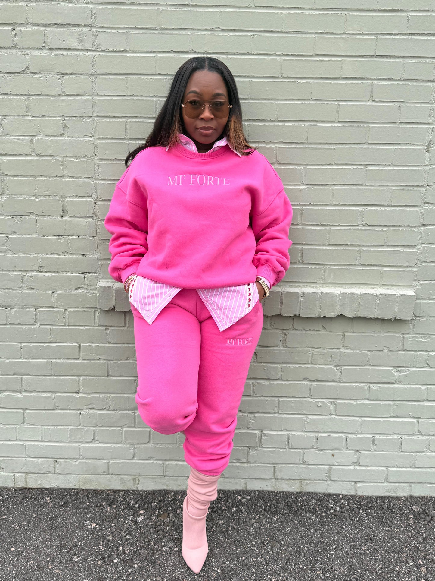Barbie Pink Crewneck